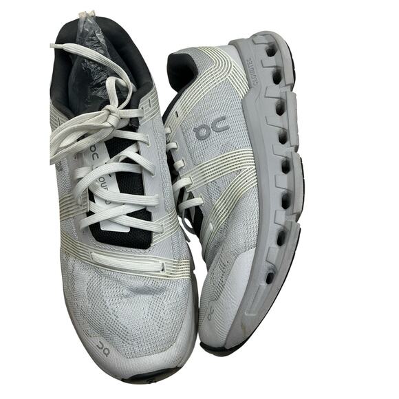 On Cloud Cloudgo Shoes Womens Size 9 White Gray Cushioned Running Sneakers - Picture 10 of 11
